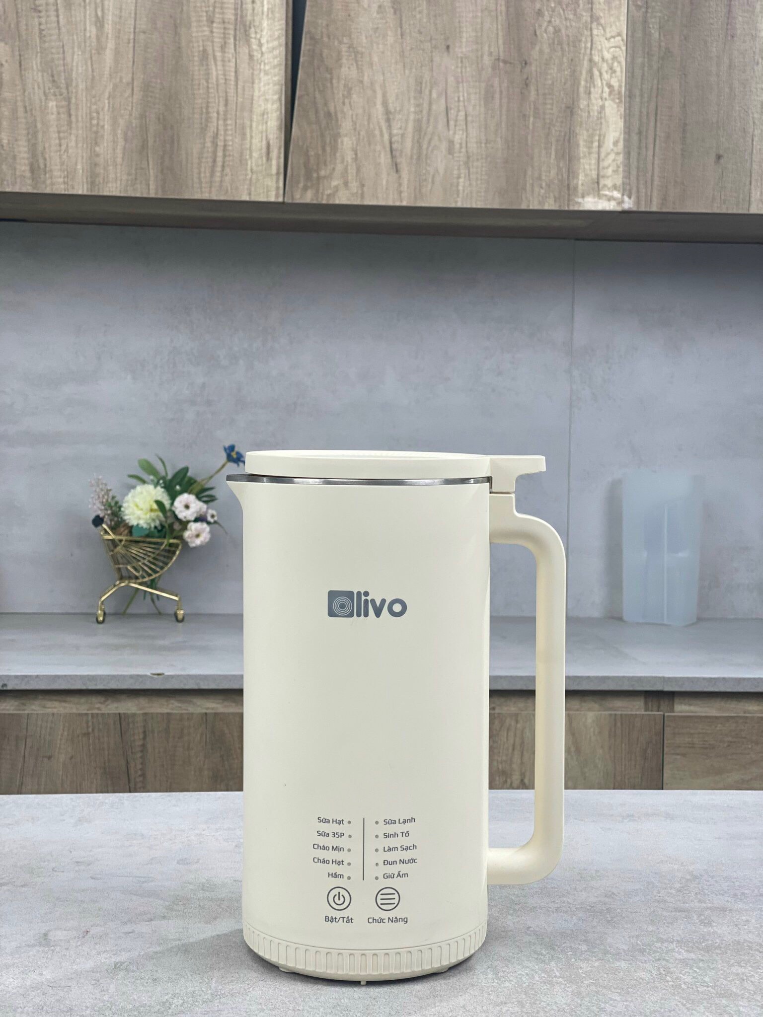 Máy làm sữa hạt OLIVO CB2000 đáp ứng đầy đủ các tiêu chí: nhỏ gọn - đa năng - bền bỉ
